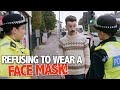 A unique response to being asked to wear a face mask  scot squad  bbc scotland