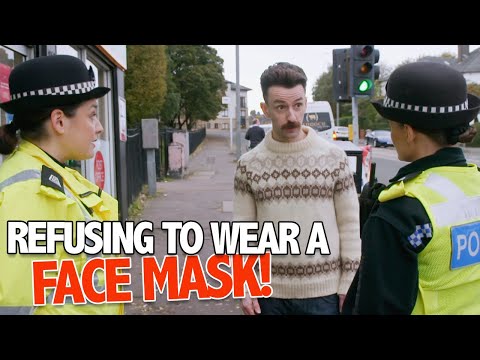 A Unique Response to Being Asked To Wear A Face Mask... | Scot Squad | BBC Scotland