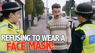 A Unique Response to Being Asked To Wear A Face Mask... | Scot Squad | BBC Scotland