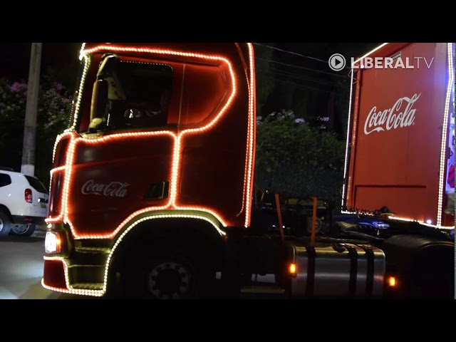 Caminhão Coca-Cola Colecionável Caravana De Natal