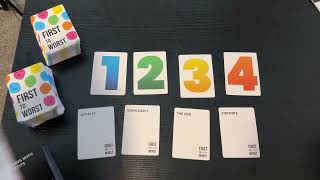 FIRST TO WORST Party Game + After Dark Expansion Set | Product Review