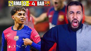 PATHETIC. EMBARRASSING. DISGRACEFUL.. | Real Madrid 0-4 Barcelona Review!