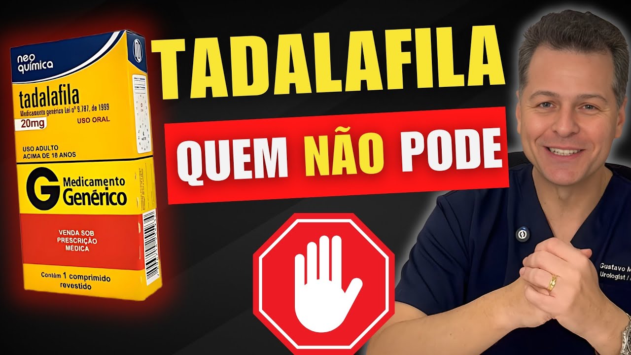 Tadalafila em 2025: 6 tipos de pessoas que NÃO podem usar!