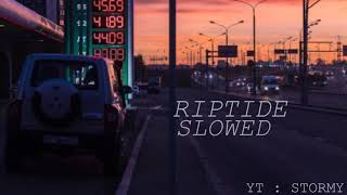 Video thumbnail of "Riptide - Vance Joy // Slowed/Pitched Lower"