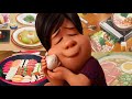 アニメ飯【最高の瞬間】まるでわんこそば!?お腹満腹アニメ飯【Aime Food】
