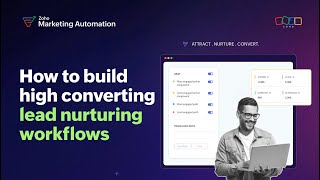 How to build lead nurturing workflows | Master automated lead nurturing with Zoho