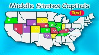 Middle States Capitals Test