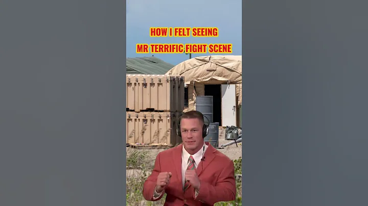 My Reaction to Mr Terrific's Epic Fight Scene!