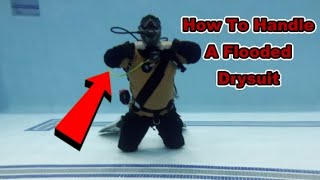 Buoyancy Control With A Flooded Drysuit