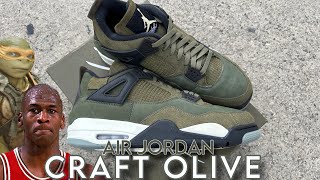 Air Jordan 4 “Craft Olive” Real Ni**a Review