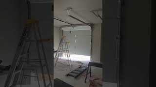 INSTALLING A DOORLINK MANUFACTURING 9'X8' GARAGE DOOR #BURKESGARAGEDOORSLLC #DOORLINKMANUFACTURING
