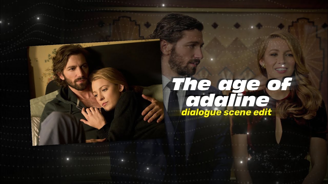 The age of adaline movie edit - YouTube