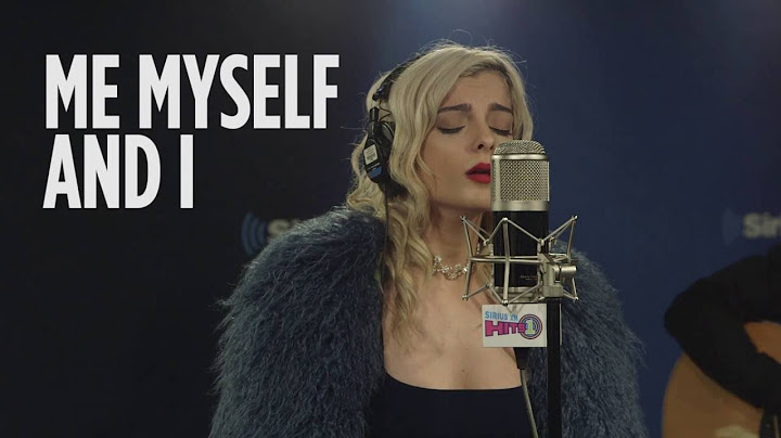 Me, Myself & I Unplugged version - Unplugged performance video thumbnail