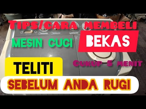 Video: Apakah aman membeli mesin bekas?