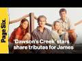 Katie Holmes and 'Dawson's Creek' cast share tributes to James Van Der Beek
