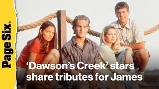 Katie Holmes And Dawsons Creek Cast Share Tributes To James Van Der Beek
