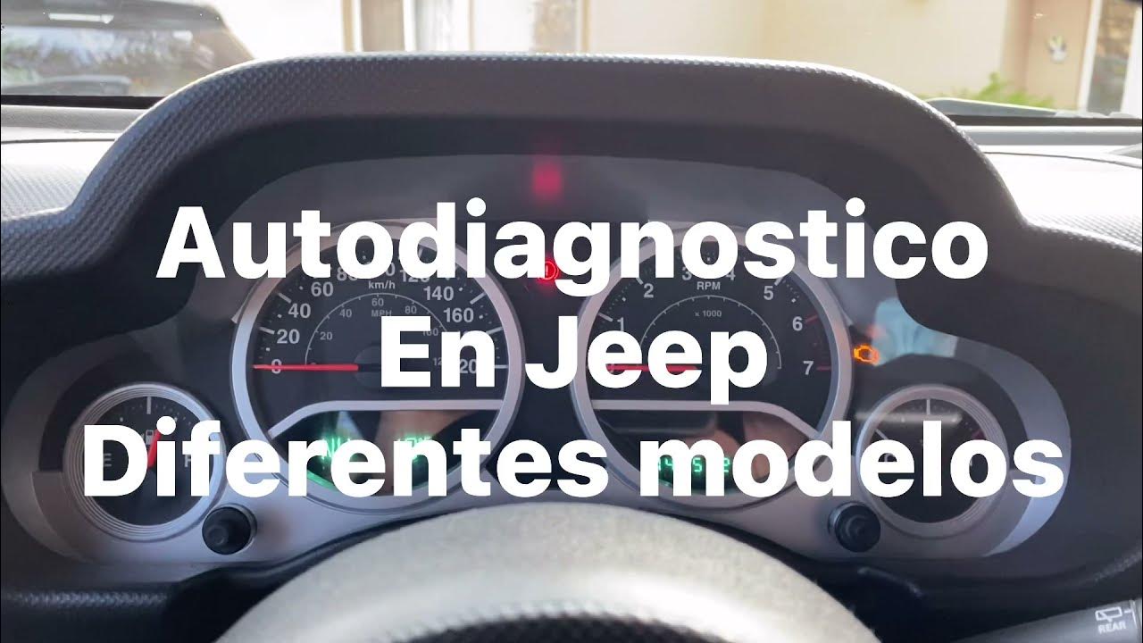 AUTODIAGNOSTICO JEEP ,ESCANEO y CHECK ENGINE CODIGO DE FALLA,Wrangler