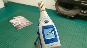PeakTech P 5160 Temperature / Humidity Meter - review and quick test