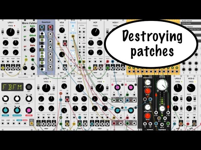Up the Rabbit hole // Dark Ambient // VCV #9