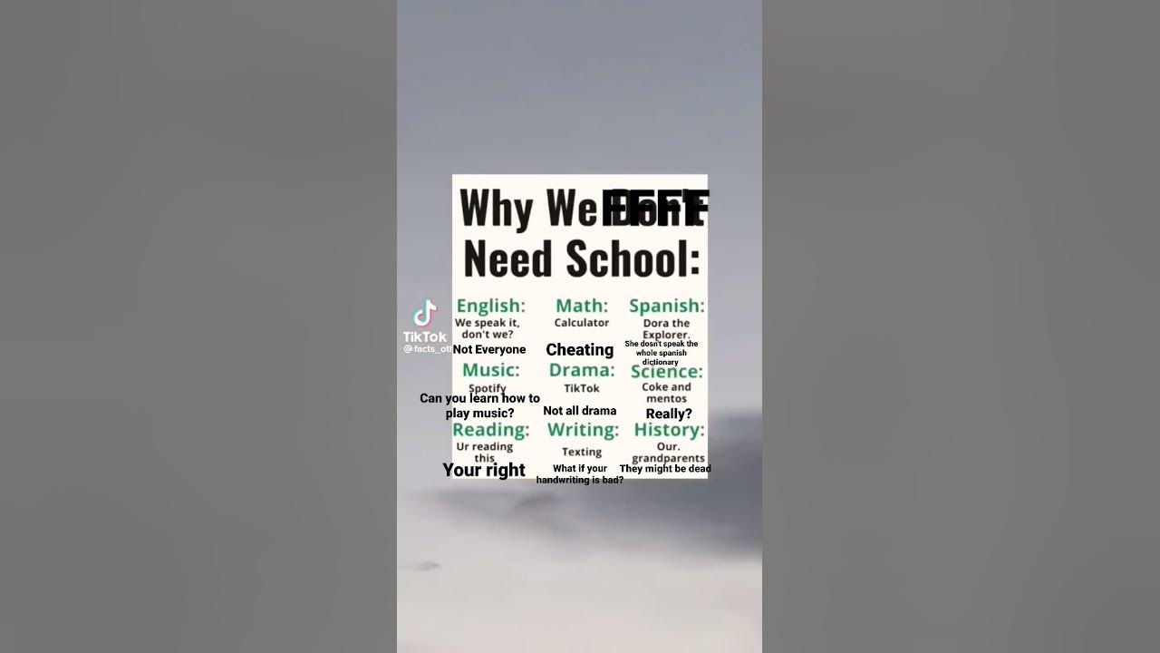 Why we need school YouTube