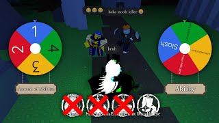 Forsaken But a Wheel Determines My Killers Abilities (Roblox Forsaken)
