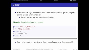 Curso Python || Sesion 01 || Introduccion y Variables