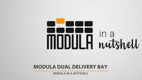 Modula External Bay & Dual Delivery Bay: Faster, Smarter Picking | Modula in a Nutshell (EN)