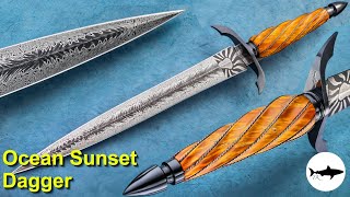 Forging the ocean sunset quillon dagger