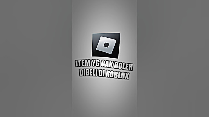 BERHATI HATI KALAU BELI ITEM DI ROBLOX❗❗