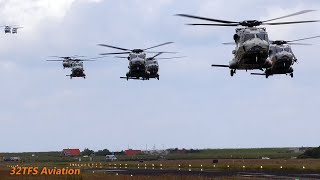 [4K] IMPRESSIVE: 8X Dutch AF NH90 "Neptune Formation" incoming at De Kooy