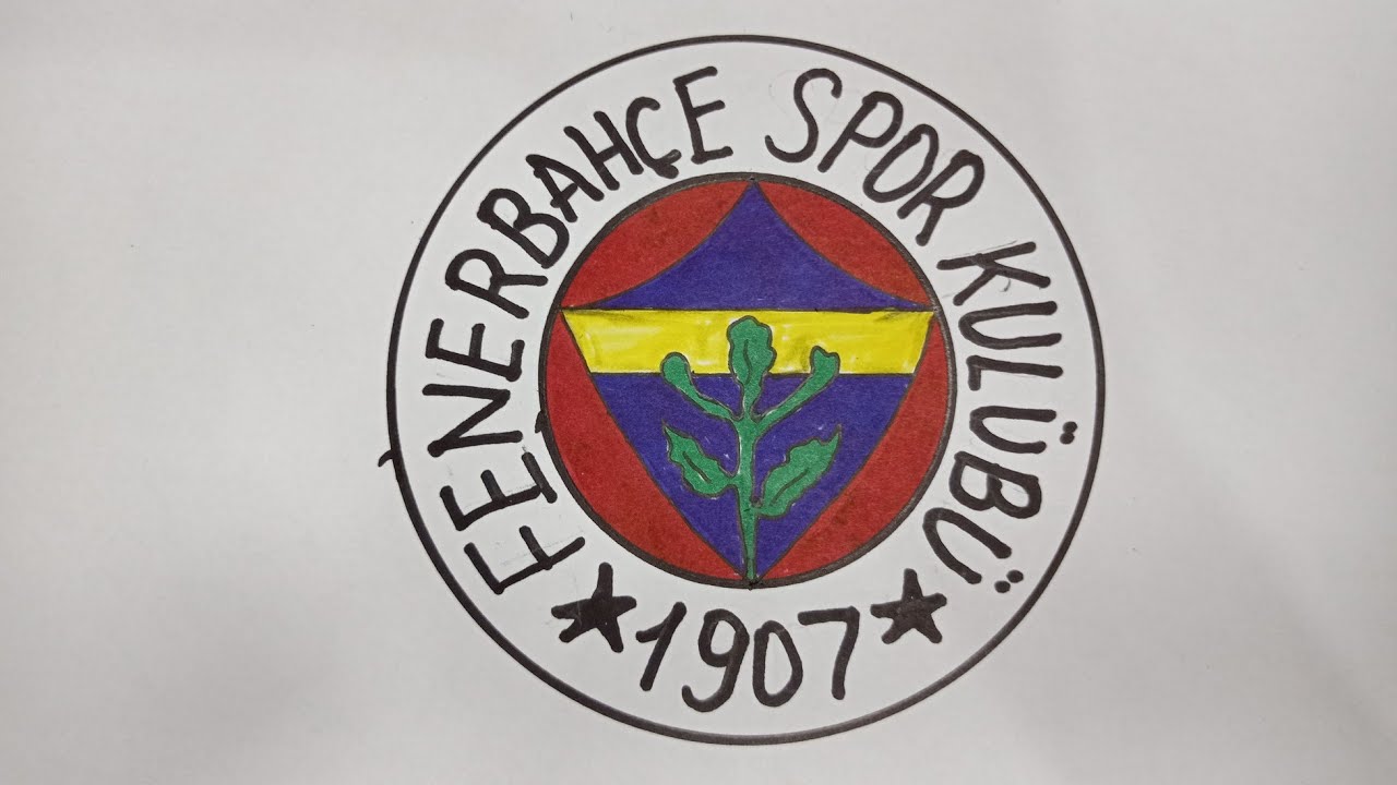 Fenerbahçe logo çizimi #fenerbahçe #logo #çizimvideoları