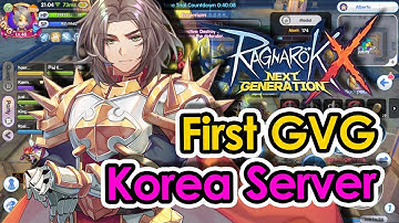 [ROX/라그x] Experience First GVG in Korea Server 한글자막 | KingSpade