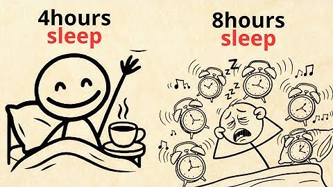 Learn How to Sleep LESS hours and wake up FRESH (Science Explains)