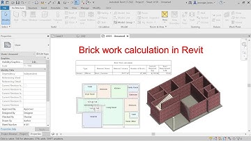 Brick Work Calculation in Revit