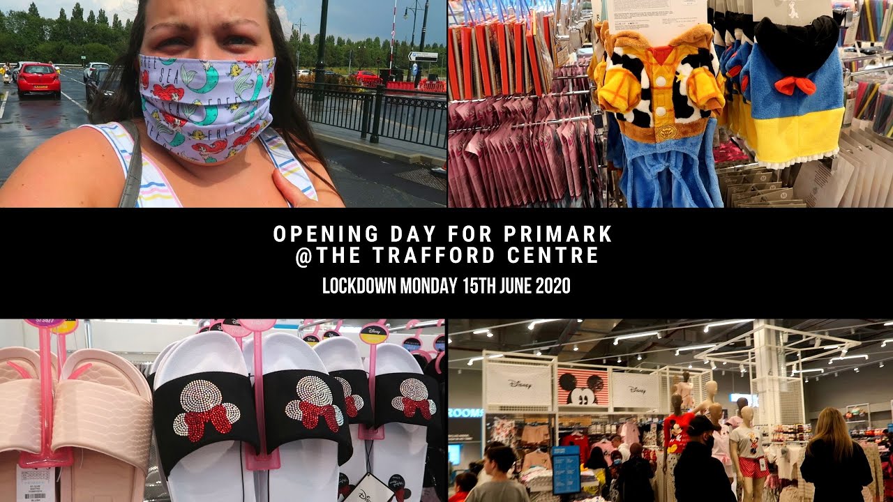 COME SHOP WITH US AT THE NEW PRIMARK AT INTU TRAFFORD CENTRE | DAILY DISNEY GIRLS