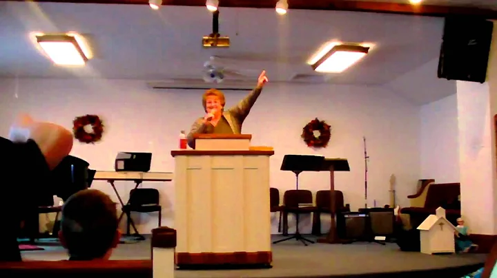 Momma Shirley Harper singing for Pastor Appreciation