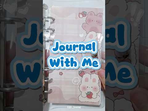 🌸ASMR kawaii sticker journal 🌸cute journal #journaling #journalwithme #cutejournal #asmr #shorts