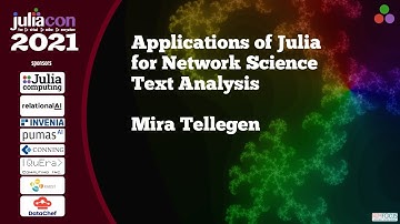 Applications of Julia for Network Science Text Analysis | Mira Tellegen | JuliaCon2021