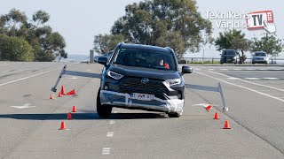 Toyota RAV4 handles the moose test after an update