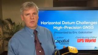 Eric Gakstatter Tapes Courses On Gnss Subjects For Geolearn