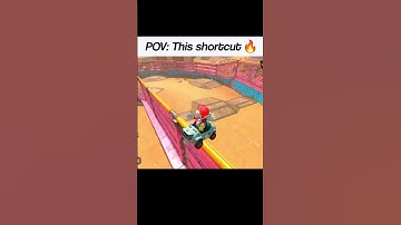 This shortcut is cooked... 💀#shorts #mariokart
