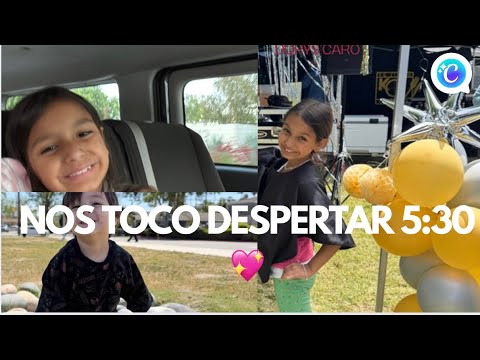 Nos tocó despertar 5:30 am