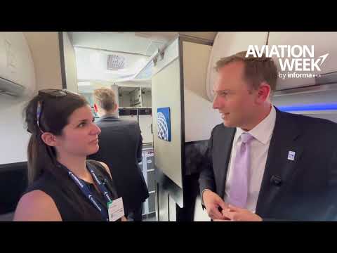 United Airlines’ First Airbus A321XLR Featured At Farnborough