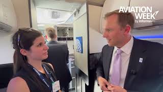 United Airlines’ First Airbus A321XLR Featured At Farnborough