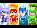 BREWING BABY CUTE PREGNANT, But They Are Elements!? - Catboy's Life Story - PJ MASKS 2D Animation