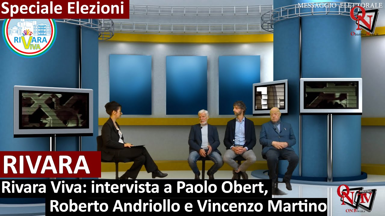 RIVARA/ELEZIONI -  Rivara Viva: intervista a Paolo Obert, Roberto Andriollo e Vincenzo Martino