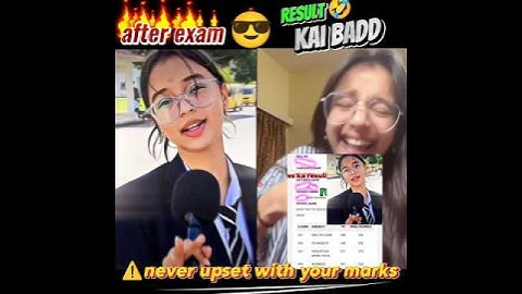 extra sheet brkai ayai after exam😎 vs after result🤡