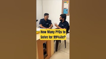 How Many PYQs Daily to get 99%ile in JEE Mains 1st Attempt 🔥💯 #shorts #esaral #iit #jee2026 #jee