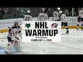 NHL Warmup &amp; Gear Breakdown | Columbus Blue Jackets | Elvis Merzlikins &amp; Daniil Tarasov