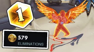 This is What The Rank 1 Tracer Looks Like - Overwatch Montage